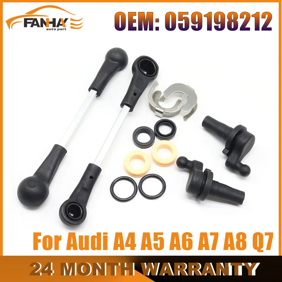 

OEM# 059198212 Intake Manifold Swirl Flap Repair Kit For Audi A4 A5 A6 A7 A8 Q5 Q7 2.7 3.0 TDI For VW Porsche Replacement Part