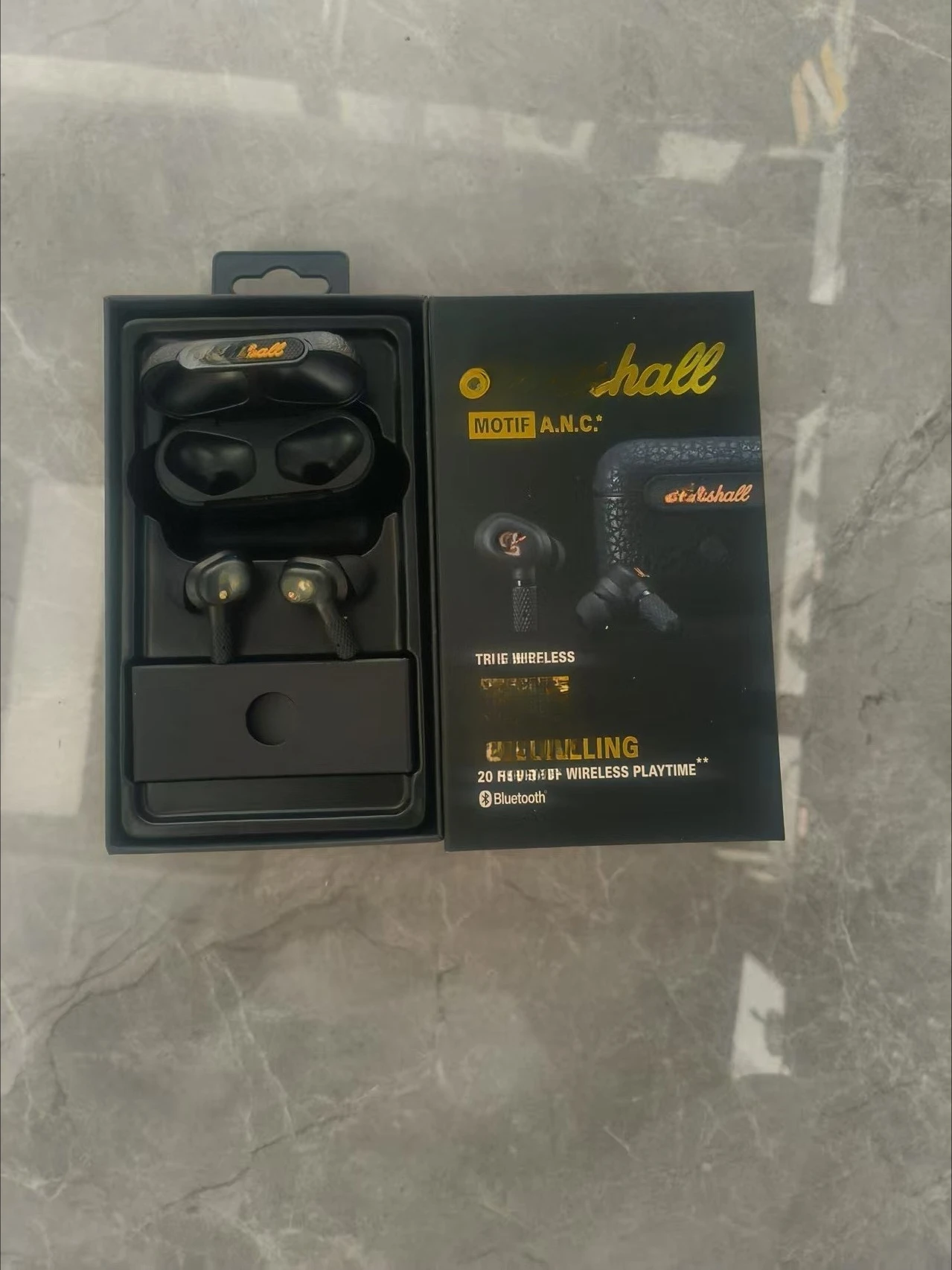 

Marshall MARSHAL MINOR ANC wireless Bluetooth earphones come with noise cancelling in ear sports earbuds M4