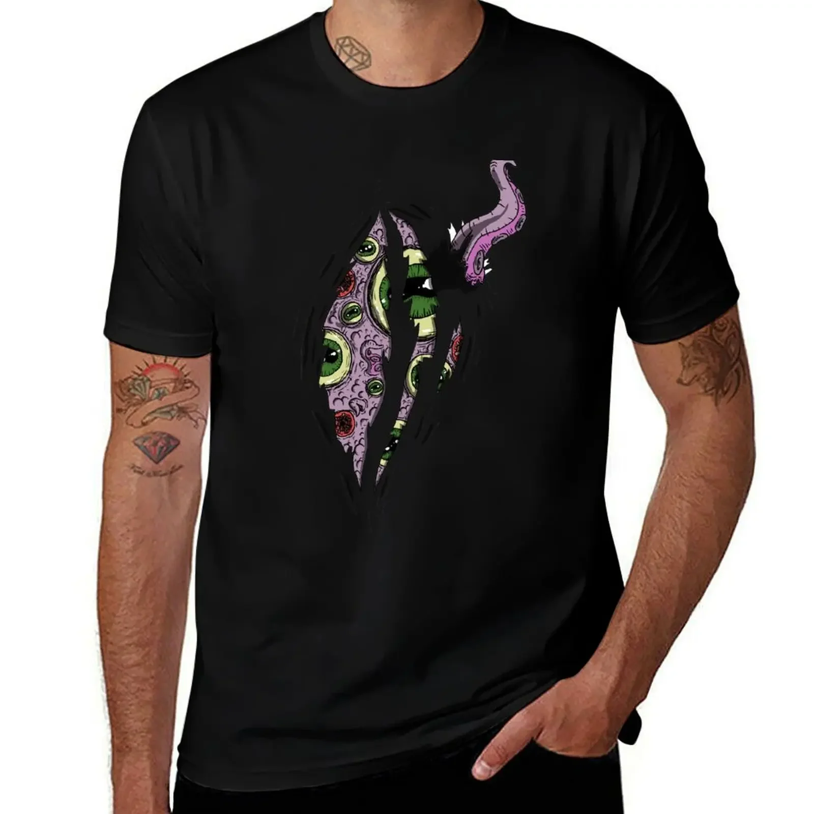 Shoggoth! T-Shirt boys whites oversized t shirt luxury designer Luxury man anime shirts men