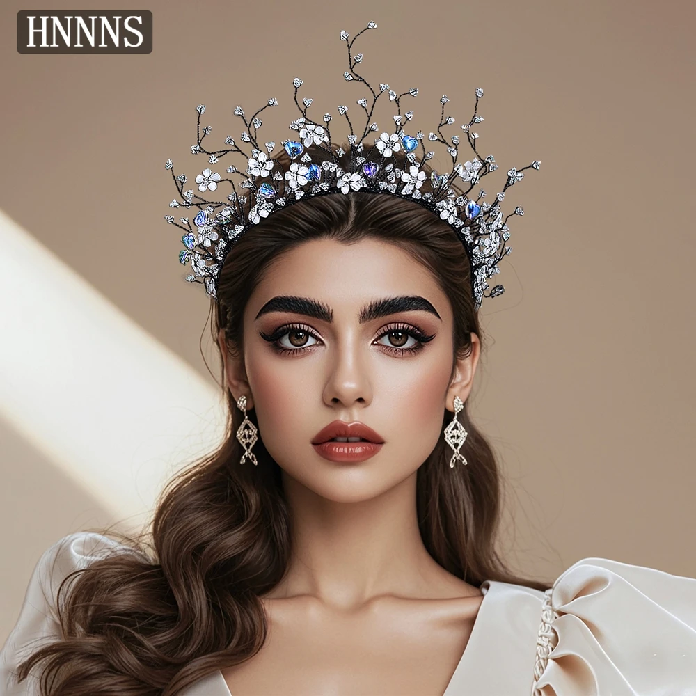 

TOPQUEEN Elegant Bridal Wedding French Hairband Handmade Weaving Exquisite Women's Banquet Dancing Party Hair Accessories YXA243