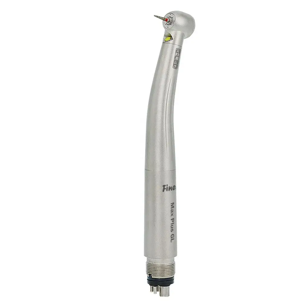 Dental High Speed Handpiece LED 2 4 Hole Air Turbine Quadruple Spray High Rotation Hand Piece Compatible with NSK Panamax Plus