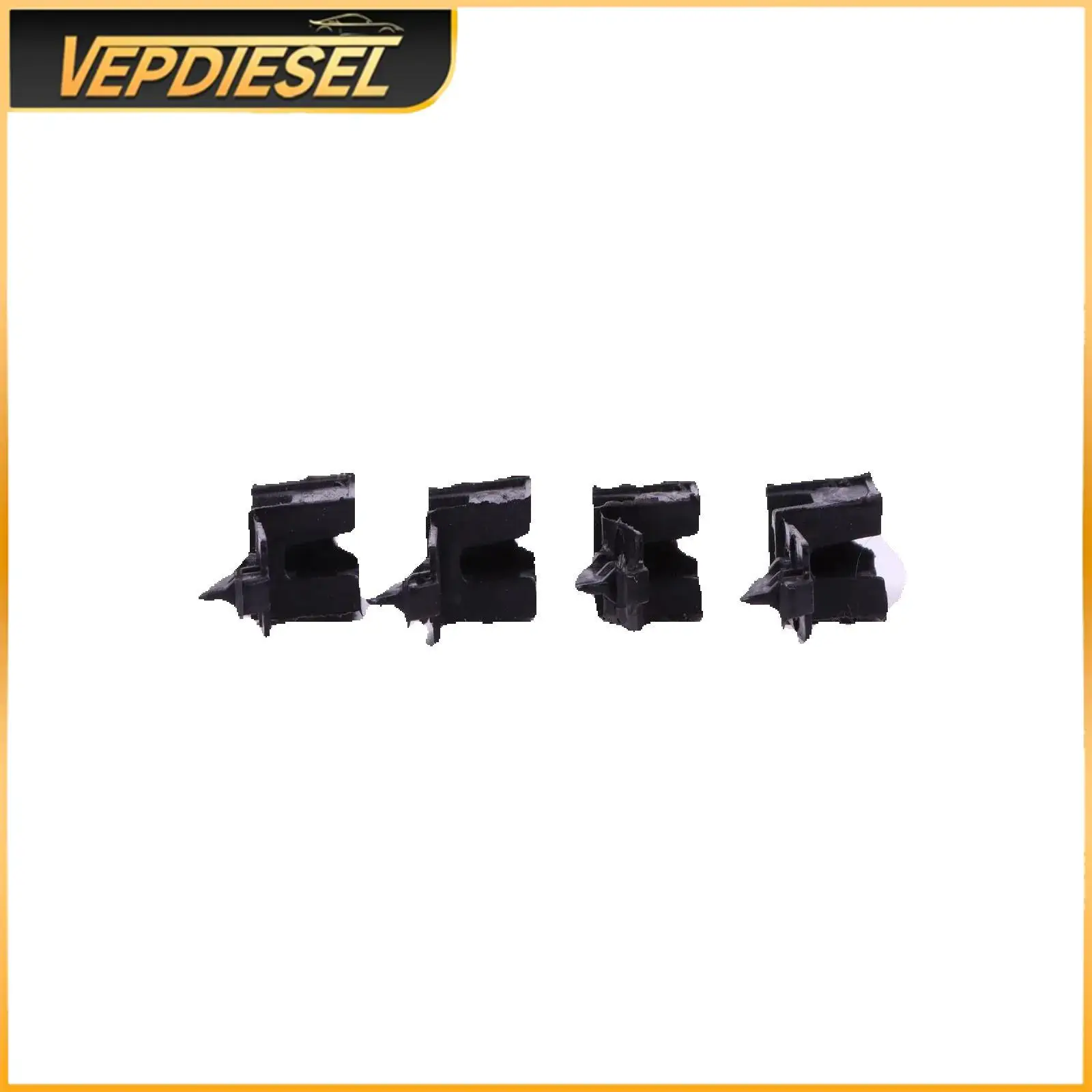 

54377187747 Convertible Roof Hinge Cover Clips for BMW E93 F33 F83 2007-2019 4PC Set