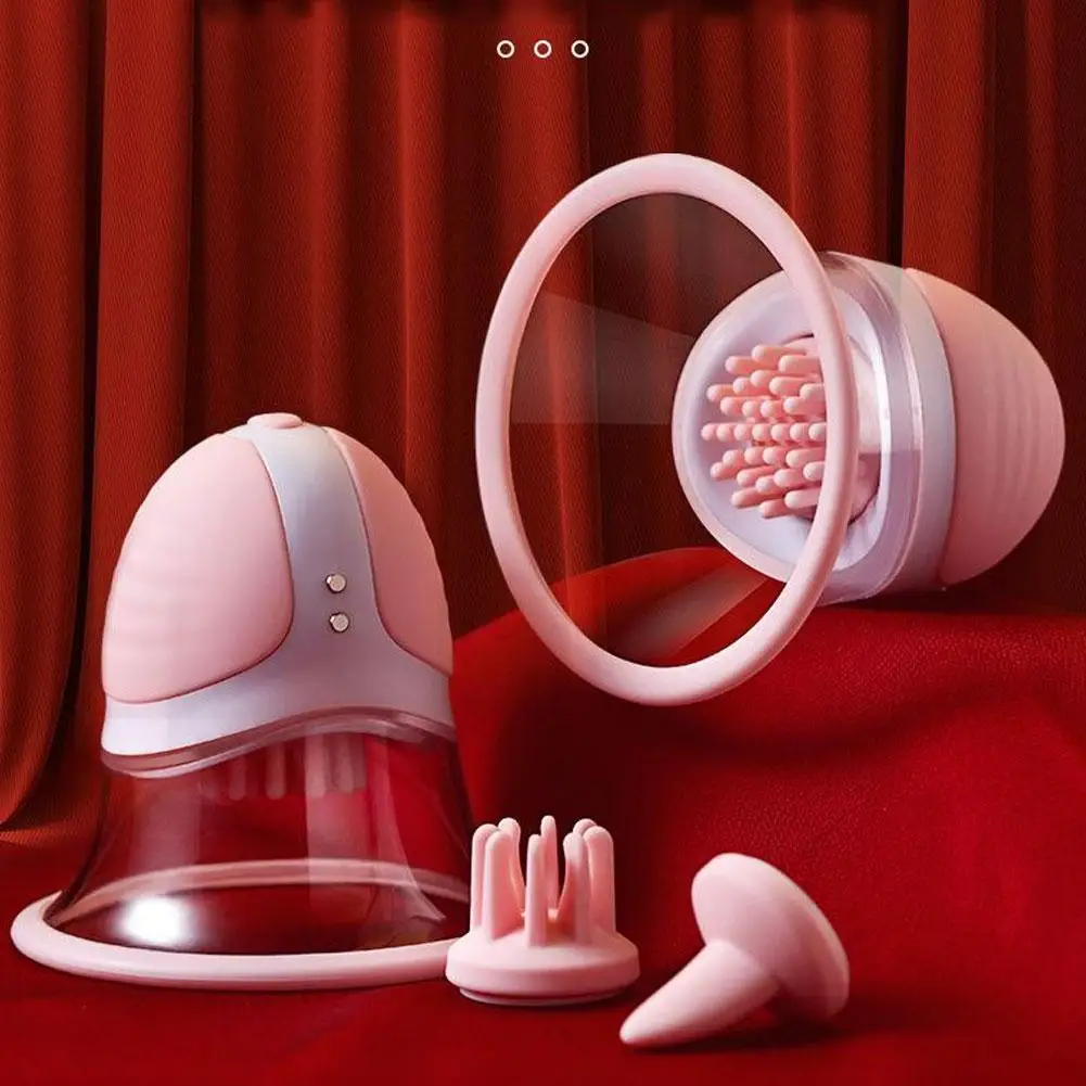 تحفيز الحلمة تعزيز الثدي مص الهزاز الدورية فراغ مضخات الصدرية المصاصون الجنس لعب الأزواج الإناث #6