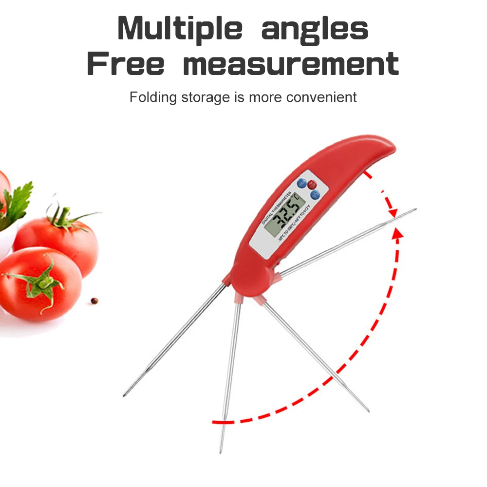 Pongwin Digital Kitchen Food Thermometer For Meat Water Milk Cooking Food Probe BBQ Electronic Oven Thermometer Kitchen Tools