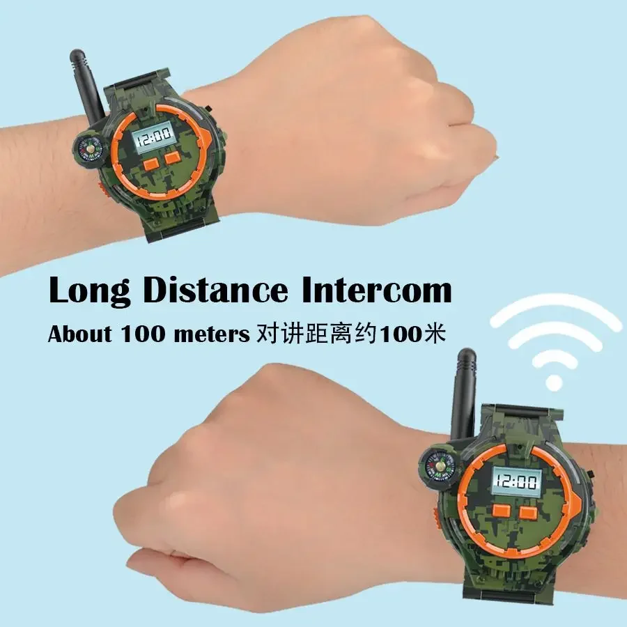 children's walkie-talkie watch toy wireless remote call rechargeable indoor and outdoor parent-child interaction