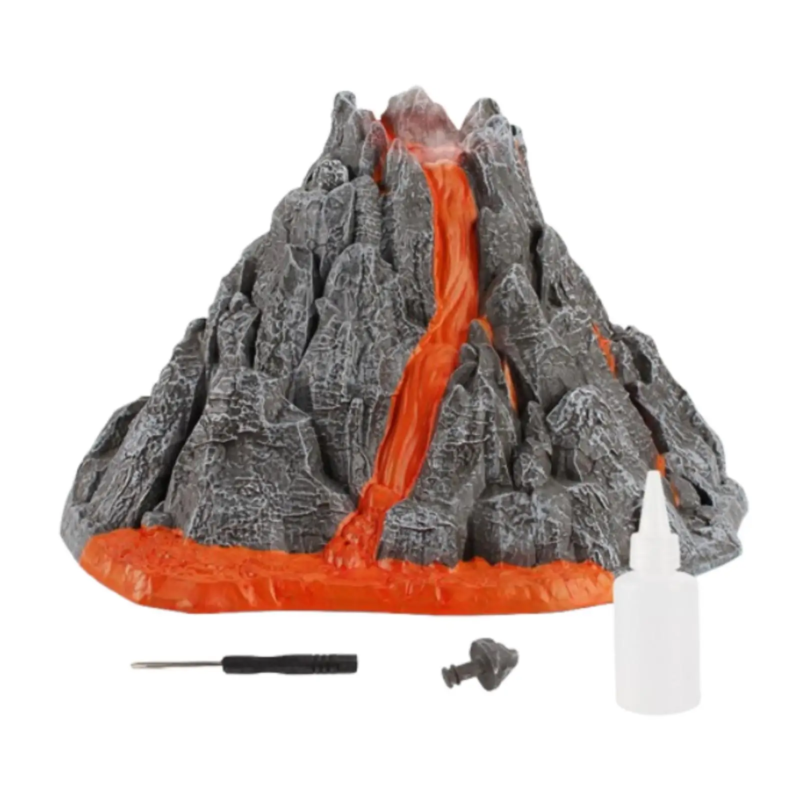 Volcano Model Toy Realistic Simulated Active Volcano for Ages 4 5 6 Kids