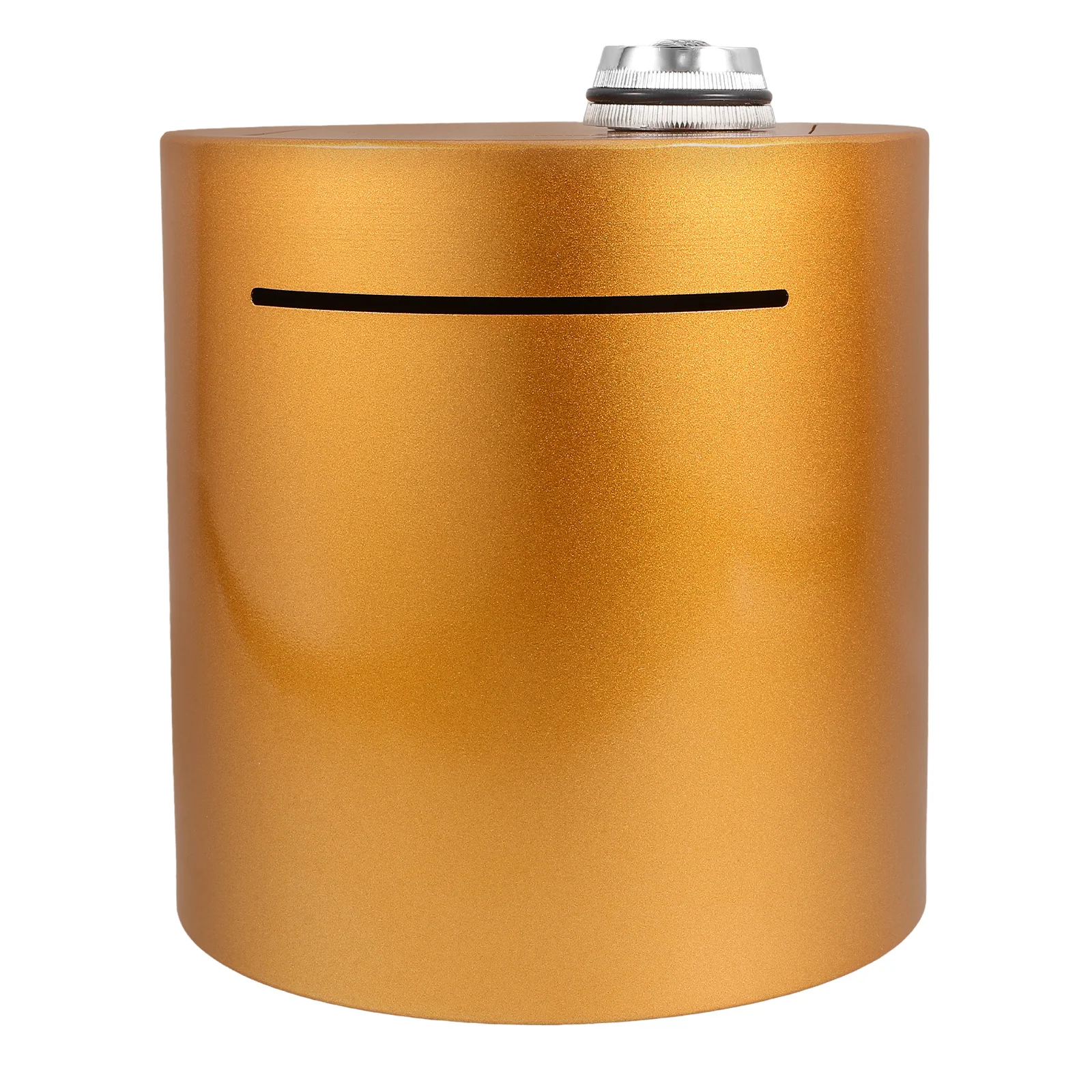 Unbreakable Metal Piggy Bank Cylinder Password Lock Secure Money Saving Box Portable Coin Container for Adults and Children