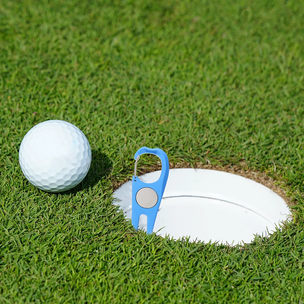 

Golf Divot Tool Lightweight Stainless Steel Compact Portable Golfs Divot Repair Tool Professional Golf Accessory