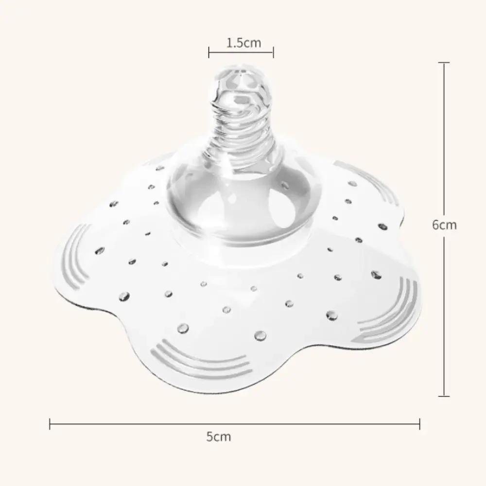 Biting Mother Nipple Cover Cross-milk Hole Feeding Breast Pad Breastfeeding Shields Nipple Protector Women Milk Extractor