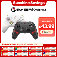 Gamesir Cyclone Pro 2 Nintendo Switch PC Wireless Controller Multiplatform Gamepads with Realistic Vibration 2.4g Connection RGB