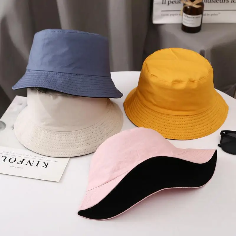 

2026 Minimalist Double-Sided Fisherman Hat Lightweight Summer Sun Hat For Men Women Breathable Casual Outdoor Beach Sun Hat