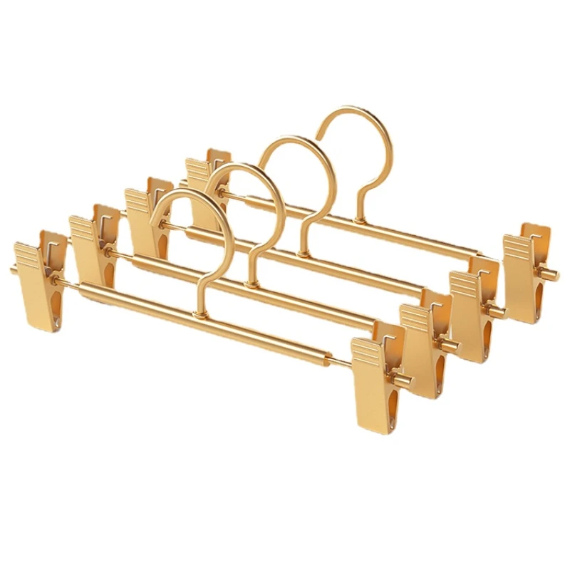 

Pants Hanger Clip Drying Household Pants Rack Pants Rack Hanger Skirt Clip Wholesale Hanger Seamless Pants Rack Aluminum