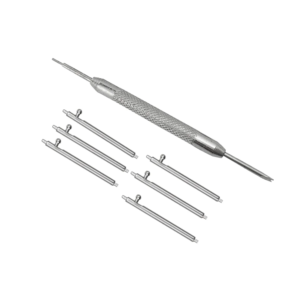 7 Pcs Watchbands Opener Accessories Repair Tool Spring Bar Stainless Steel Connecting Pin Remover for