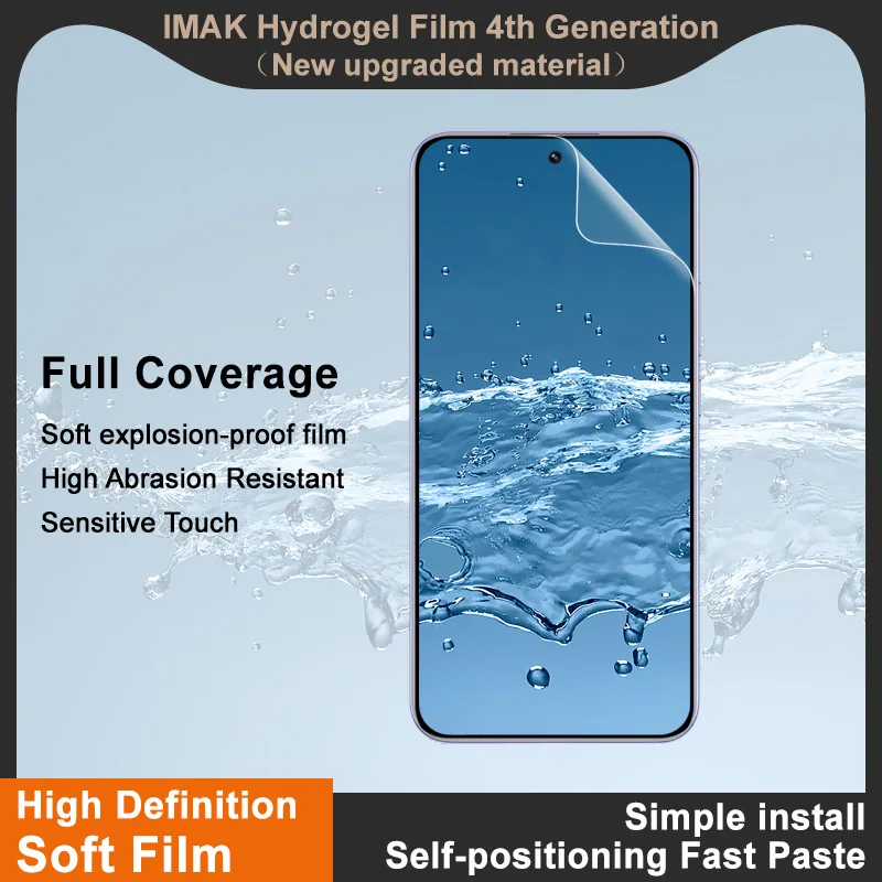 لـ Realme P3 Pro 5G Hydrogel Film IMAK 4th واقي شاشة بتغطية كاملة #3