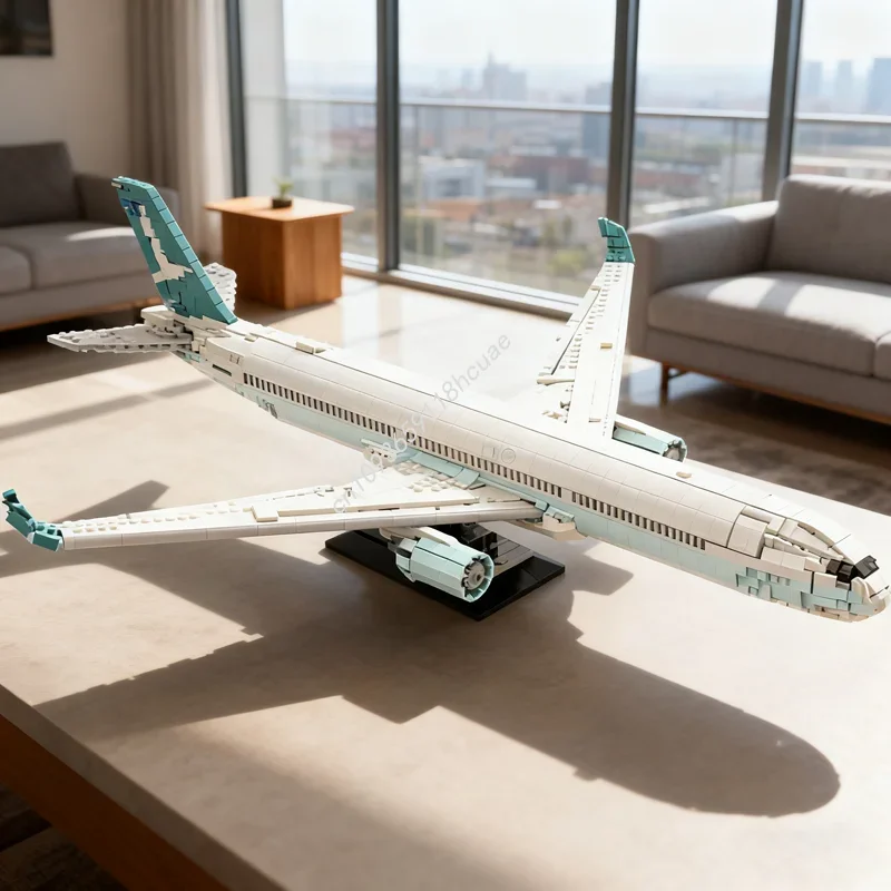 

2855pcs MOC Cathay PACIFIC Airbus Creator Experted Model Building Christmas gifts blocks Assemble DIY toy creative idea Kids