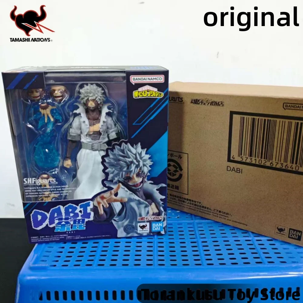 BANDAI My Hero Academia Anime Dabi SHFiguarts Action Figures Modello Figurine Originale Figuarts Decorazione Giocattoli
