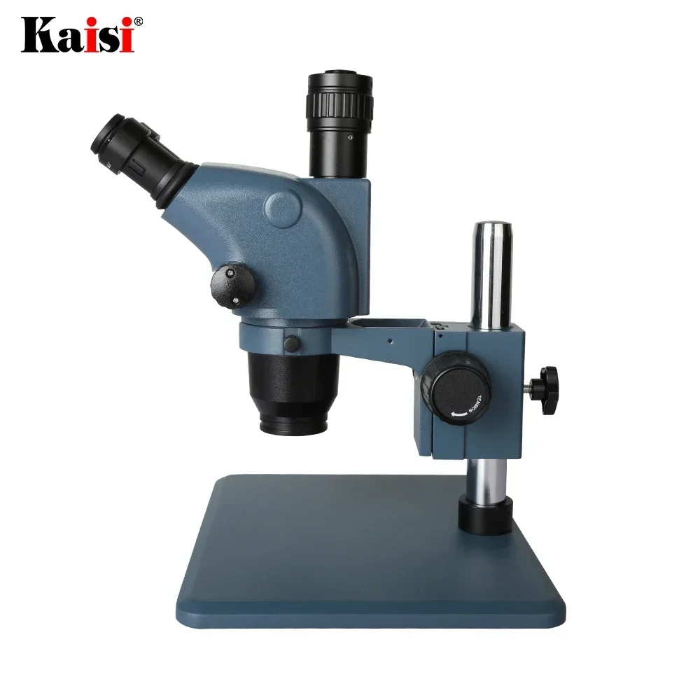 Kaisi 36565A Mobile Phone Repair Trinocular Stereo Microscope with Big Base