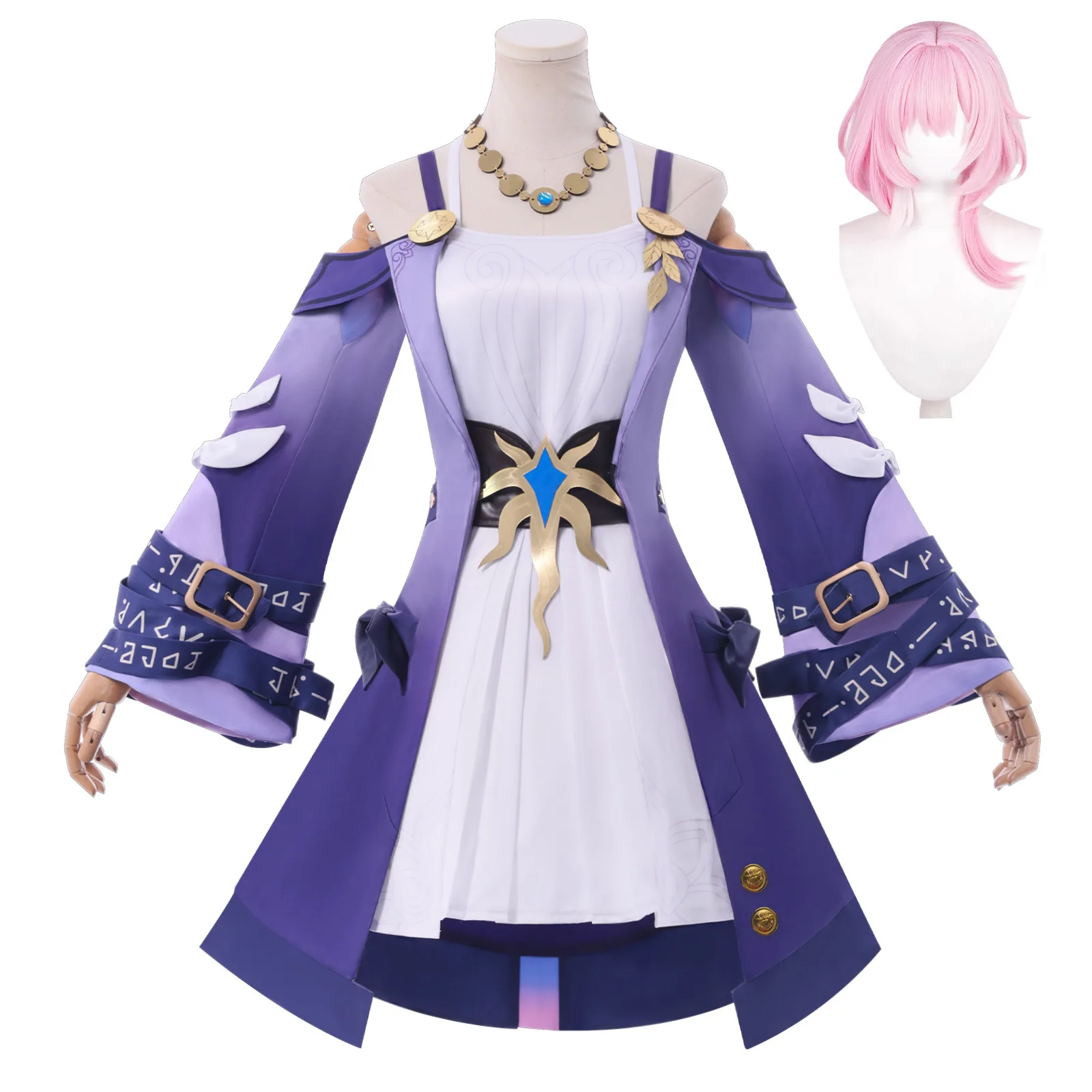 

Honkai: Star Rail Cyrene Cosplay Costume Uniform Halloween Carnival Party Christmas Play Role Clothes Clothing for Women
