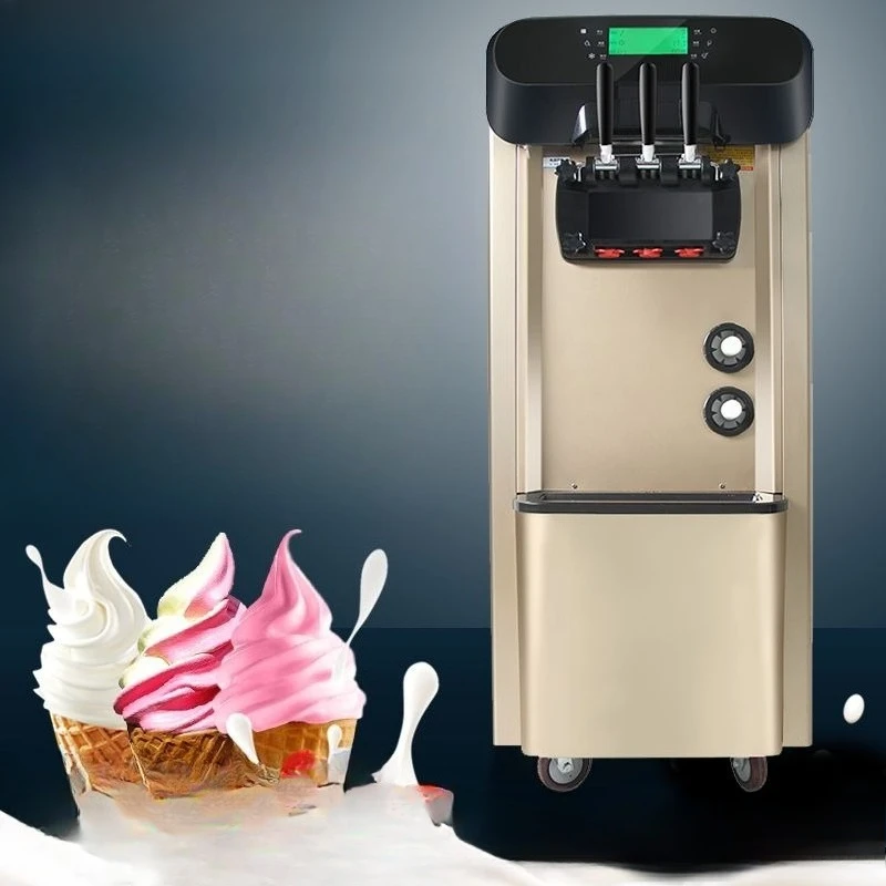 Ice cream machine, commercial, vertical ice cream machine