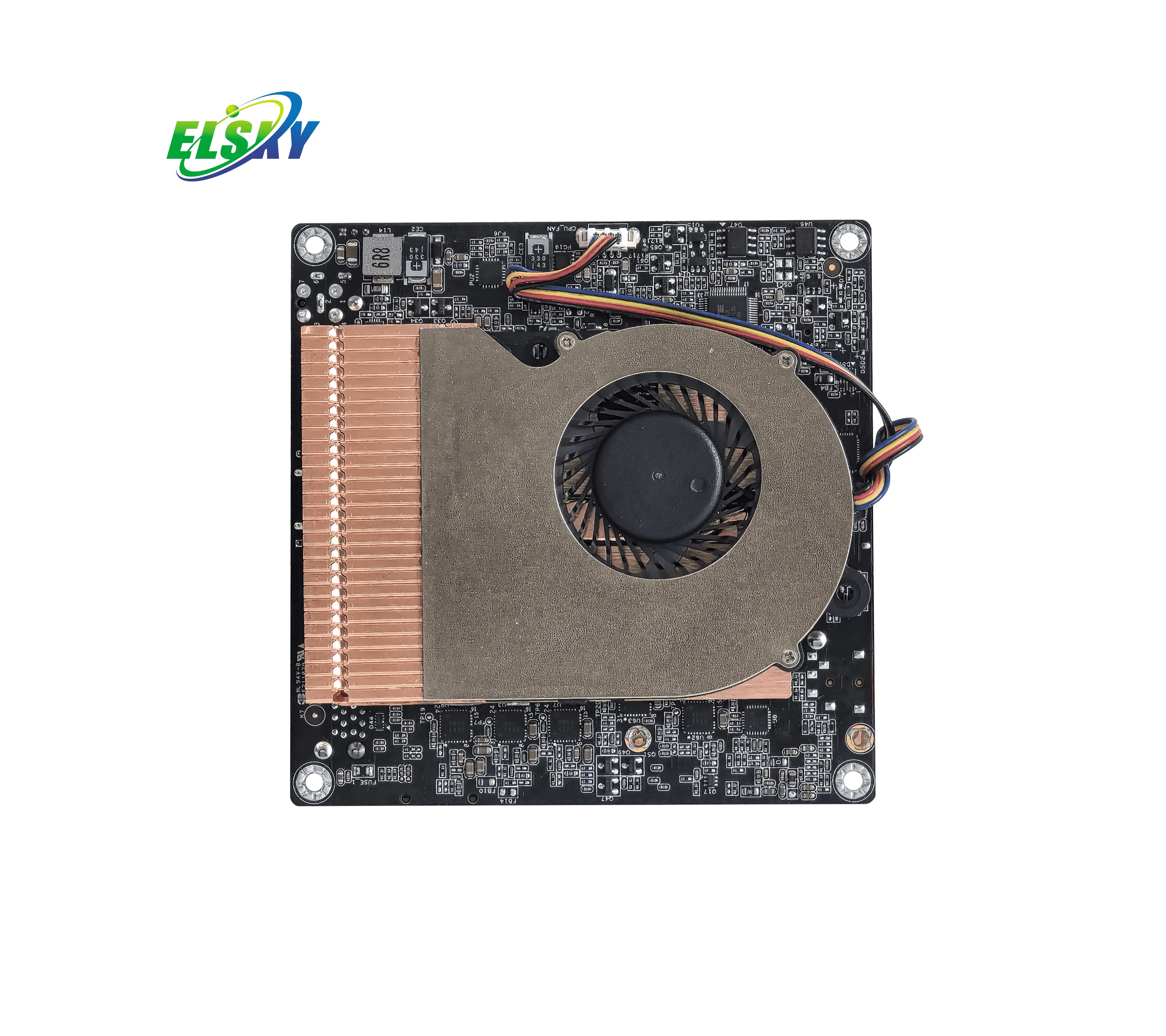 ELSKY New Desktop Mini PC Board NUC 12U 12th Gen I3/I5/I7 CPU 32GB DDR4 Single Channel SATA MiniDP/Type-C Ports IoT