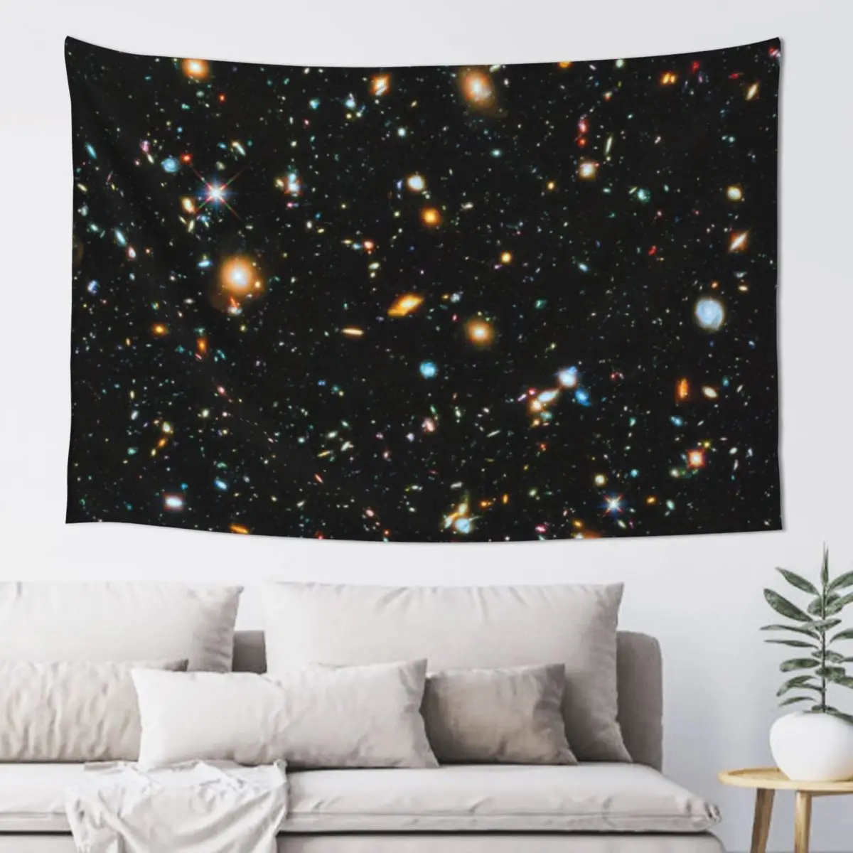 Hubble Extreme Deep Field Tapestry Aesthetic Room Decor Korean Wallpapers Home Decor Anime Decor Tapestry