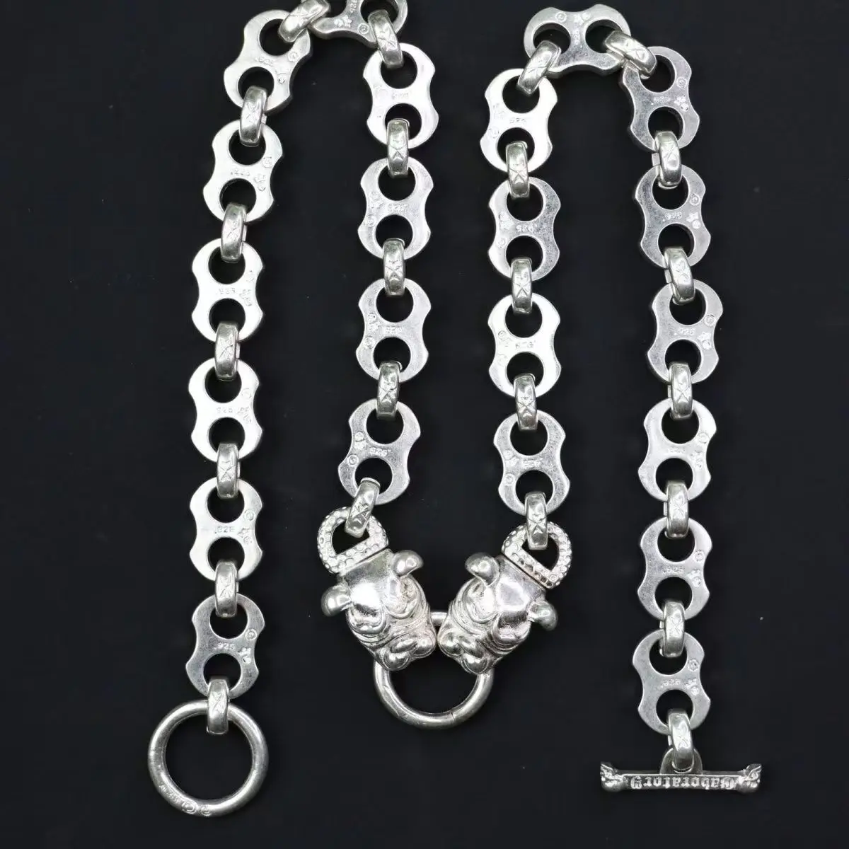 

Китайский Мяо Тибетское серебряное ожерелье ручной работы ювелирные изделия благородный подарок