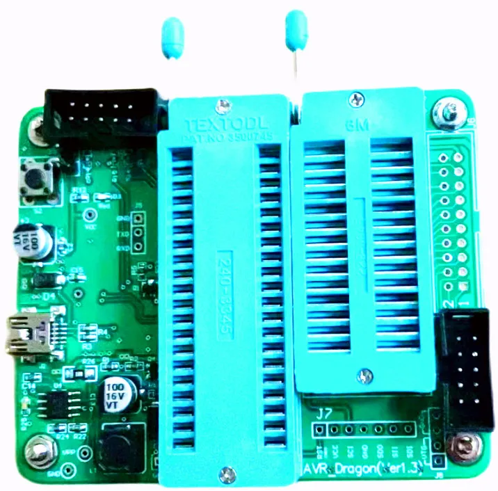 STK600 ATSTK600 AVR High Voltage Programmer ISP Burner MKII Replacement, STk500 Upgrade Board