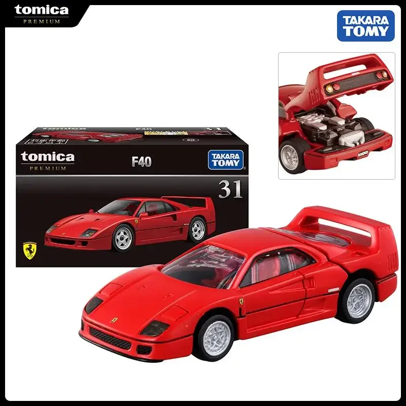 TAKARA TOMY Tomica Enzo SF90 GTS4 1/64 Mini Die-cast Alloy Model Metal Sports Car Toy Children's Christmas Birthday Gift