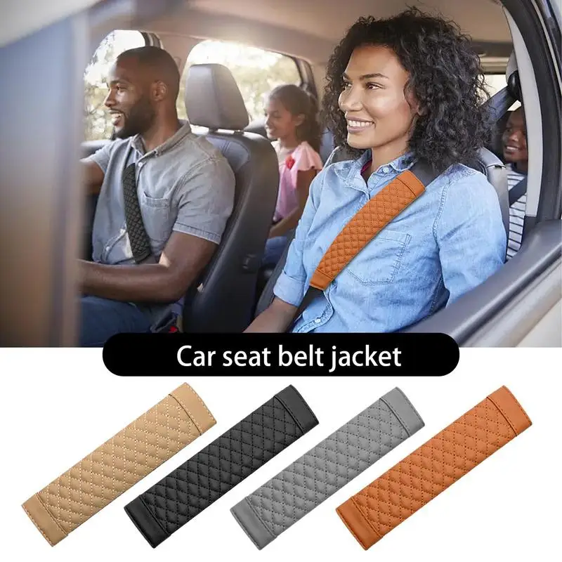 

Наплечная подушка для автомобильного ремня безопасности, наплечная Накладка для защиты от шеи, наплечное покрытие для детского ремня безопасности, позиционер, универсальные разноцветные чехлы для ремня безопасности для автомобиля