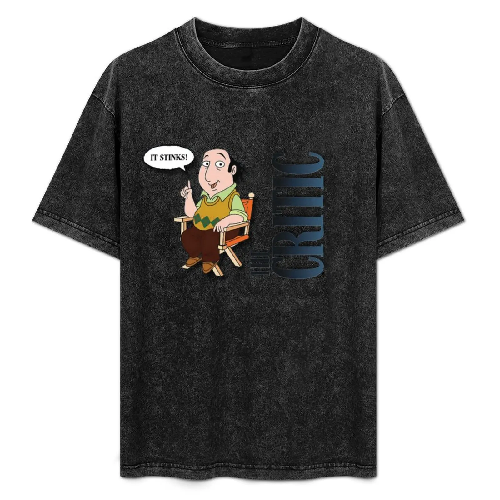 

The Critic Tv Show T-Shirt Large Size Casual Short Sleeve Top