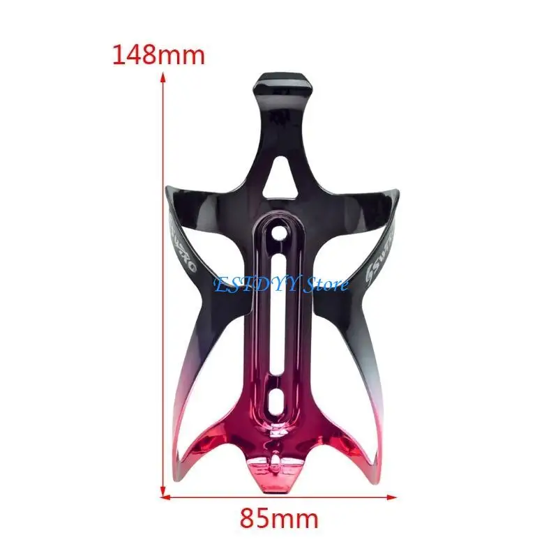 Gaiola água colorida para bicicleta, suporte para garrafa água, gaiolas