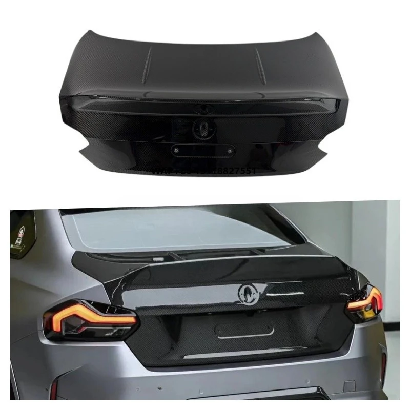 

CSL Style Prepreg Dry Carbon Fiber Rear Trunk Lid Cover for G42 2 Series M240i G87 M2 2022+