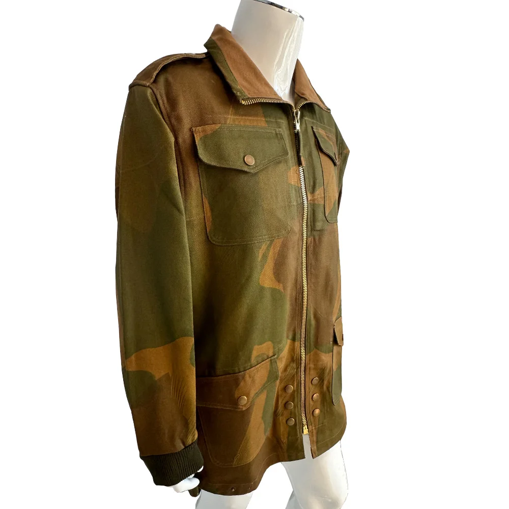 デニソン スモック 英国軍レトロ WW2 制服ウインドブレーカー迷彩