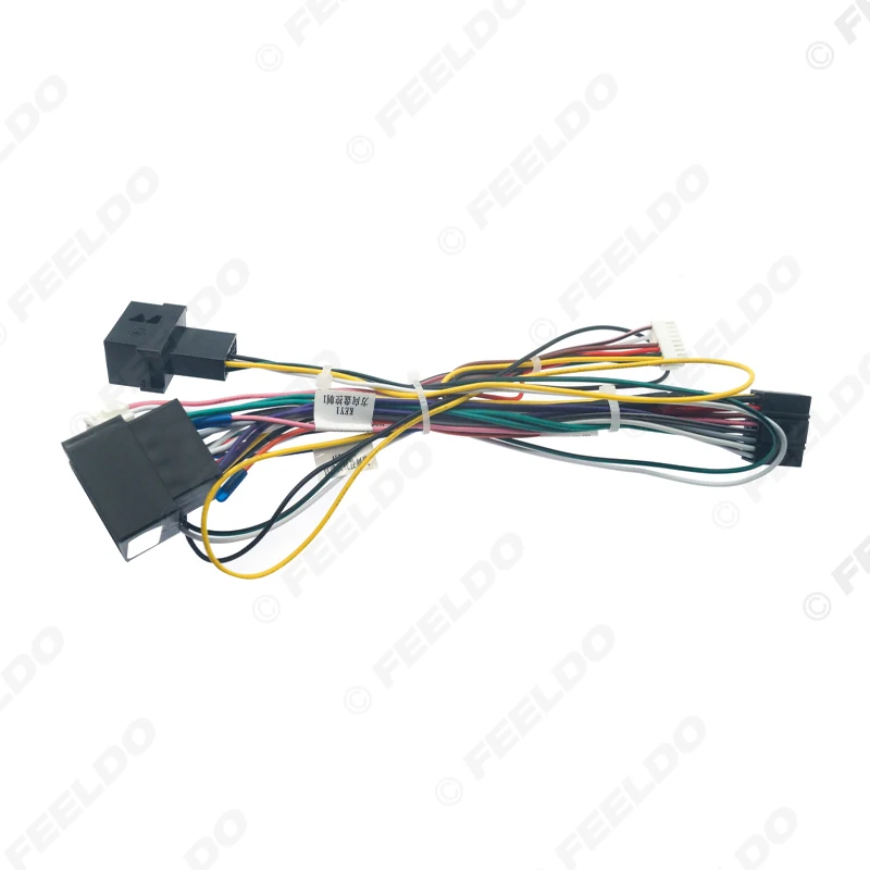 16 دبوس سيارة أندرويد ستيريو الأسلاك تسخير لسيتروين C-QUATR/C-4 مستوى الكسوة المنخفضة (10 ~ 18) تقليم منخفض مع CANbus #3