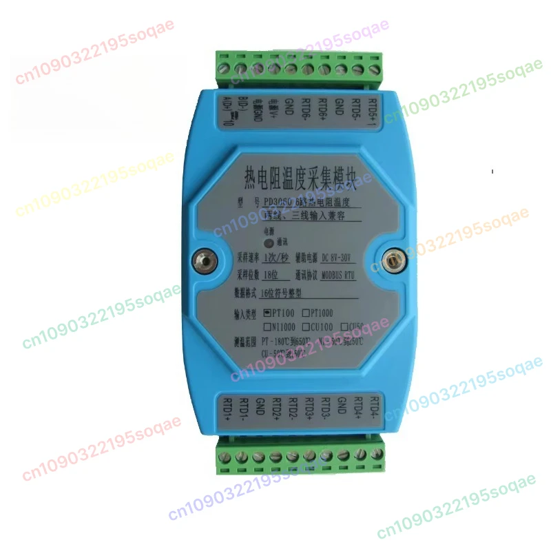 6-Channel PT100 PT1…