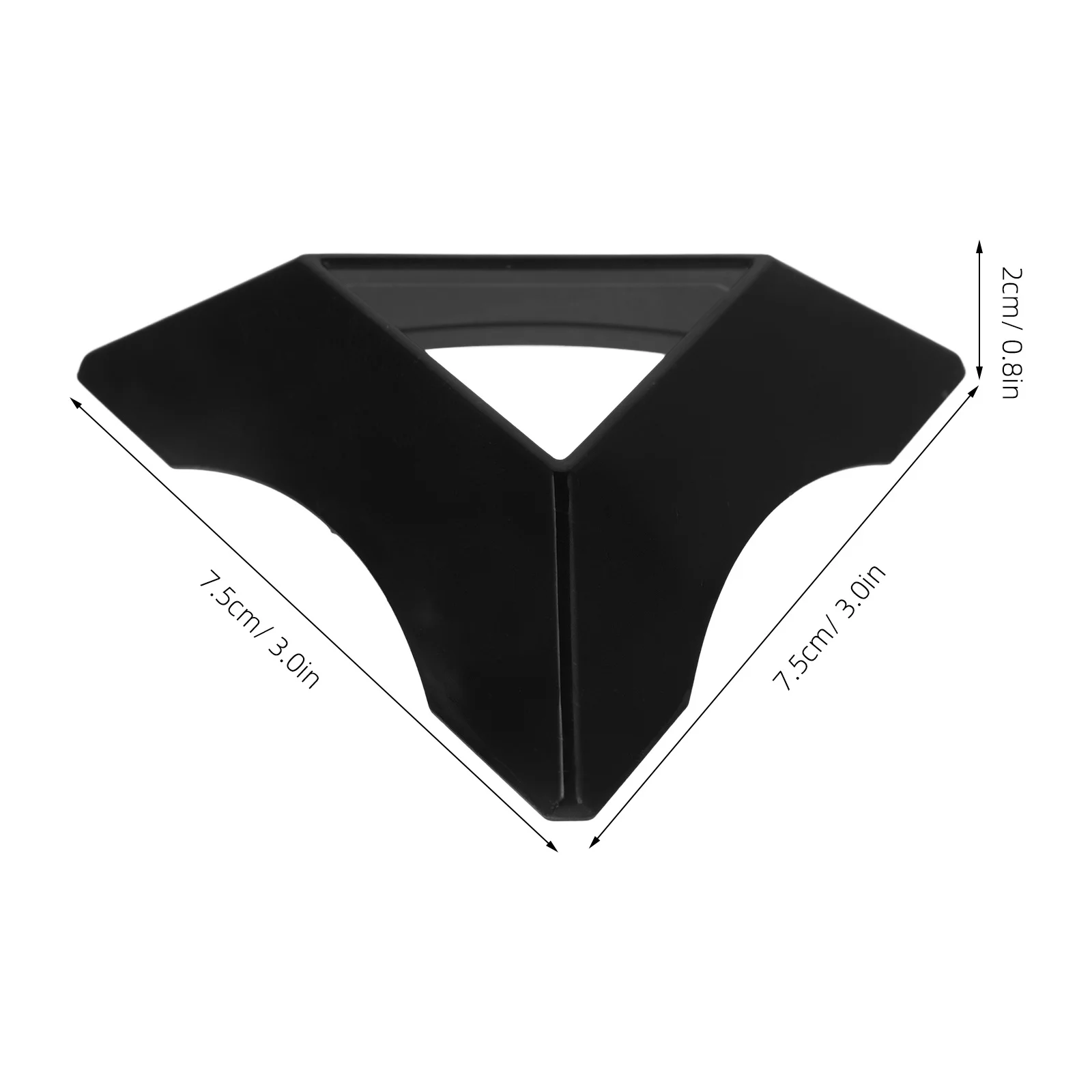 20pcs Base Plastic Triangle Tripod Stand Cube Display Holder For Puzzle Cubes Lightweight Portable Collection