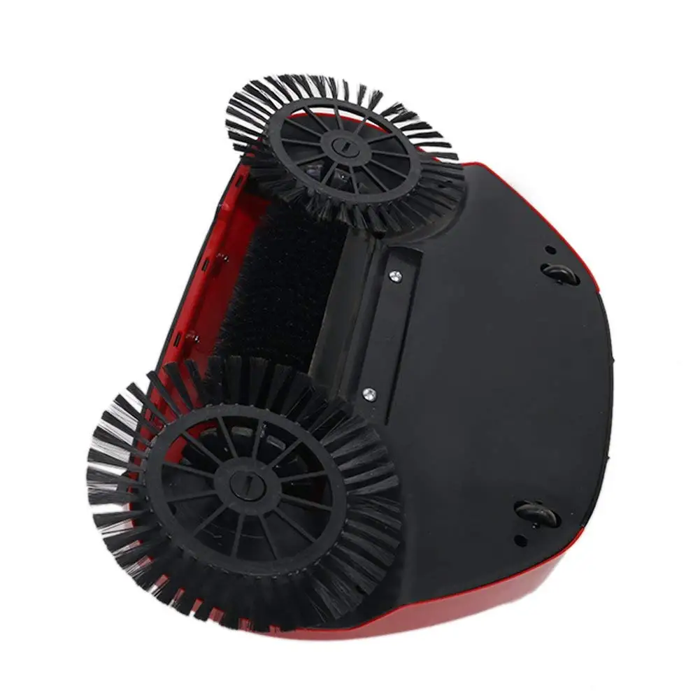 Household Hand Sweeping Machine Without Electricity 360 Degree Rotating,Automatic Cleaning Push Sweeper Broom Dustpan Trash Bin