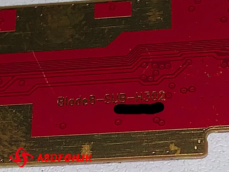 Genuine FOR Lenovo Yoga 8 B6000 Type Z0AF ROW SUB-BOARD MODULE 5B29A465O2 Blade8-SUB-H302 Works perfectly Free Shipping