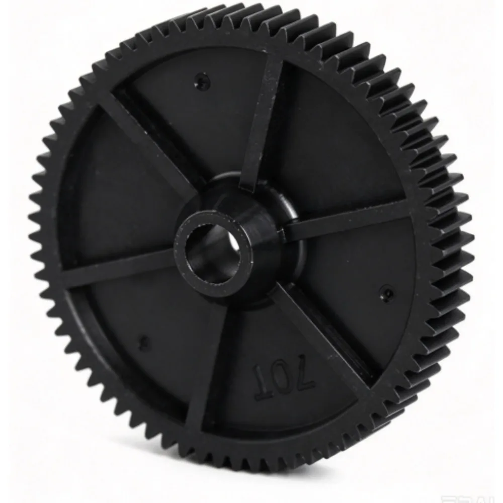 RC Upgrade Spare Parts C8019 Plastic Version 70T/48P Spur Gear for LC RACING PTG-2 1/10 custom size Replacement Repair Accessory