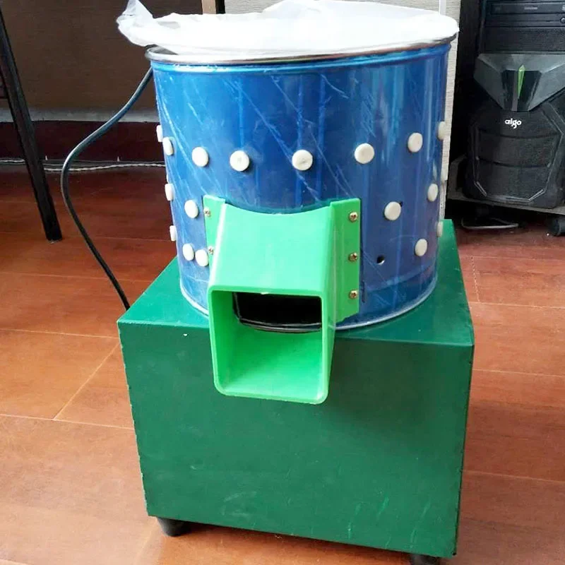 

Small Feather Plucking Machine for Chickens Doves Quails - Automatic Bird Depilator Hair Remover for Agriculture 110V/220V