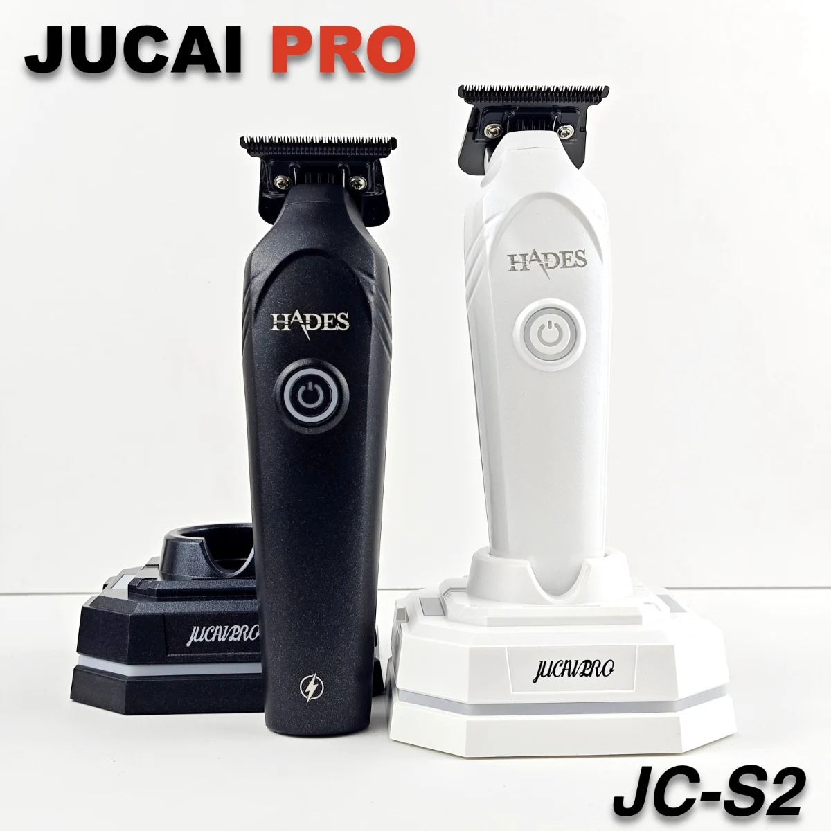 

Профессиональная электрическая машинка для стрижки волос JUCAI PRO JC-S2, мужской триммер для волос, база с быстрой зарядкой, 7200 об/мин, машина для резьбы, парикмахерская, салон