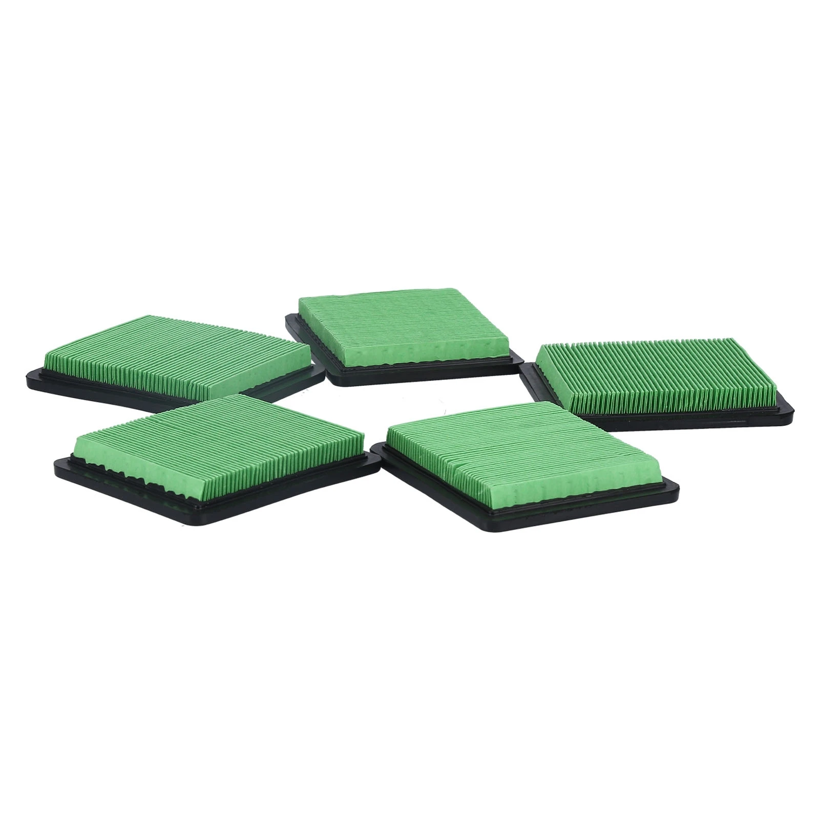 5Pcs Flat Air Filter Cartridge Element Vinyl Paper 491588 for High Pressure Washer Water Pump