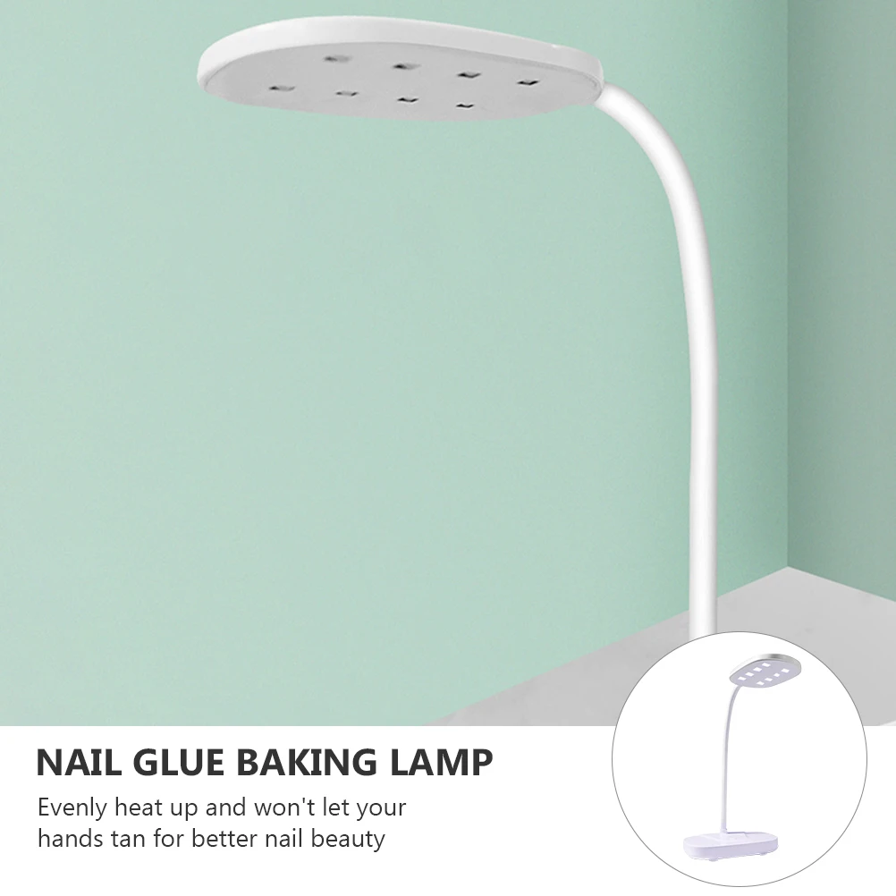 

1pc Portable Foldable Art Lamp Rechargeable Nail Phototherapy Machine 60S Timer Durable Manicure Light Nail Glue Baking Lamp