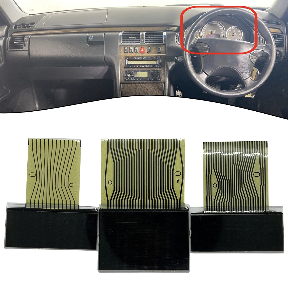 Car Dashboard Display Dashboard LCD Screen Anti-corrosion Material Non-deformation Feature Car Instrument Replacement