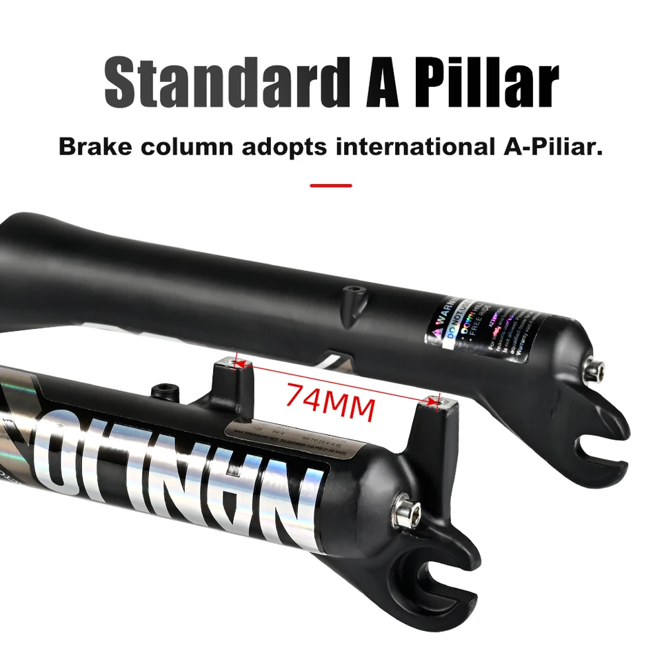 N-bike、ダブルショルダー、スノーフロントフォーク用のanlio-エア