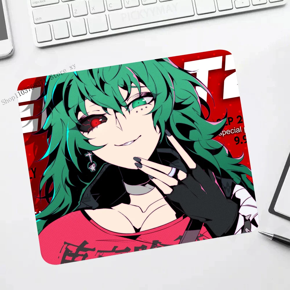 

1PC Anime TOKYO GHOUL Eto Yoshimura Small LockEdge Mouse Pad For Gamers Computer Desk Pad Rectangular Anti-slip Rubber