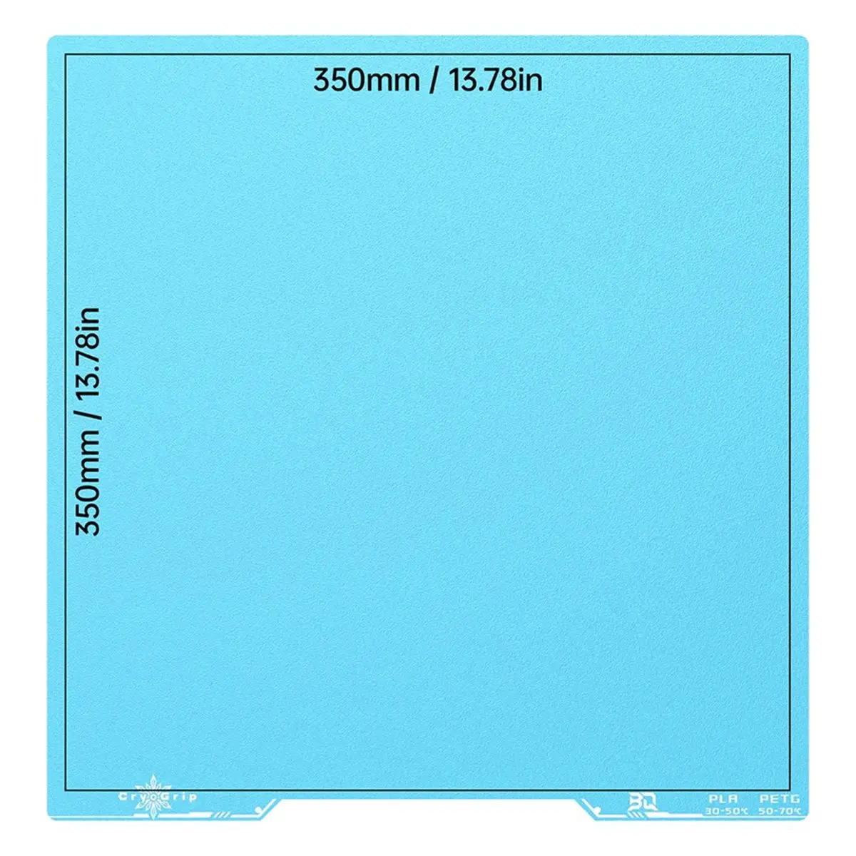 

Panda Build Plate CryoGrip Pro Frostbite Coating No Clog Spring Steel Double-Sided Cool Plate for 350/ SV08