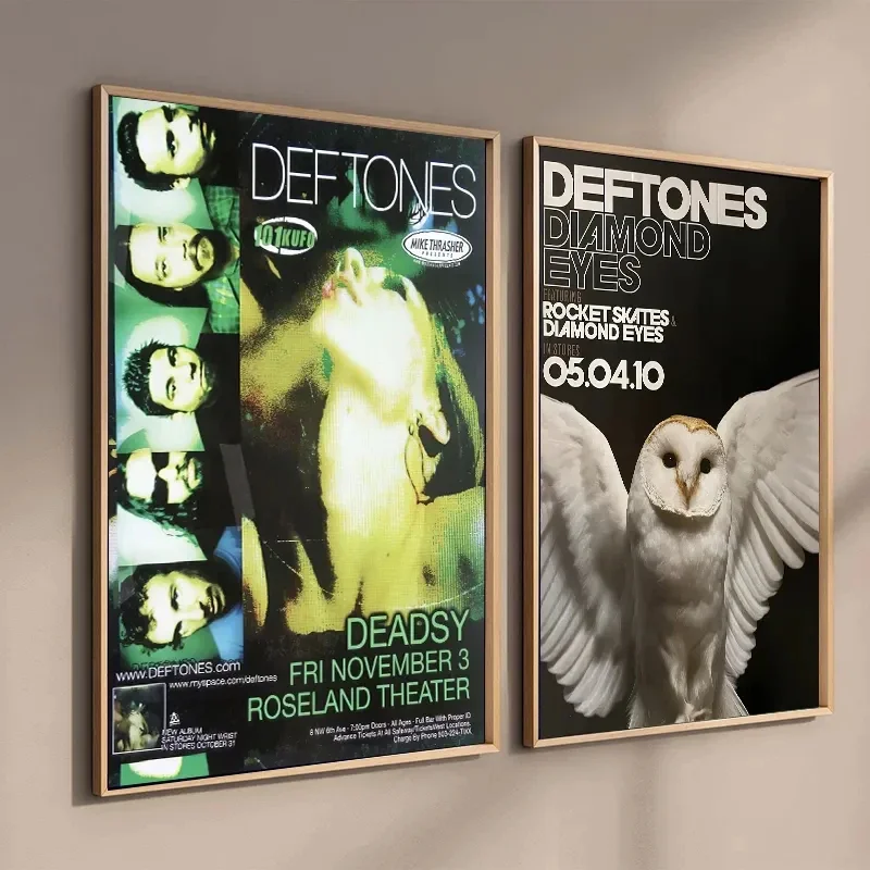 Retro Band Deftones Posters Prints Aesthetics Classic Music Album Canvas Painting Wall Art Pictures Home Room Decor Fans Gift