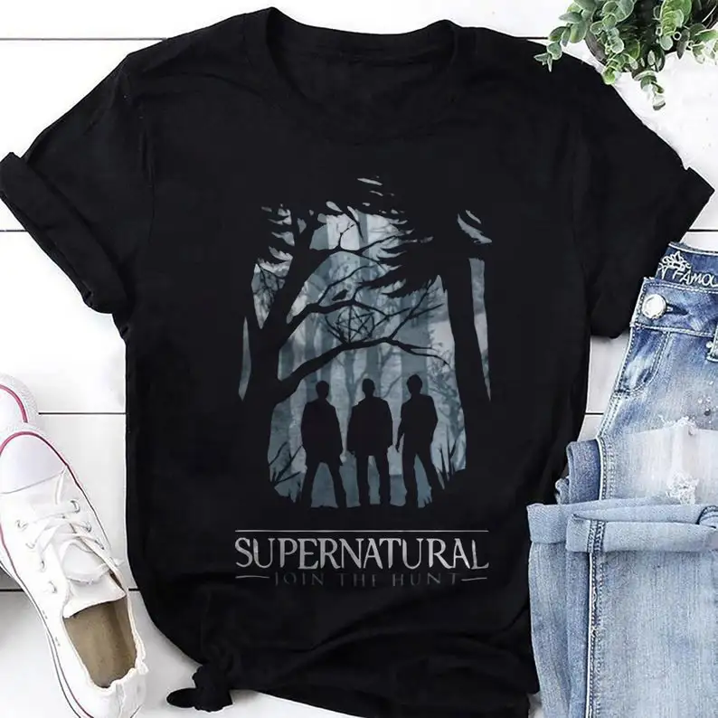 Supernatural Shirt Join The Hunt, Sam Winchester Shirt, Dean Winchester Shirt,