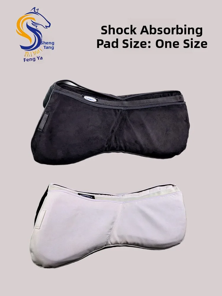 equestrian-back-protector-shock-absorption-pad-balance-non-slip-saddle-pad-wear-resistant-universal-equipment